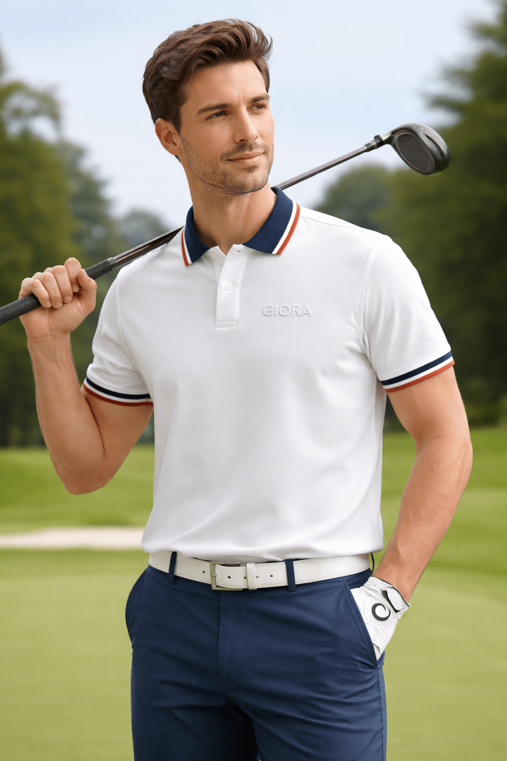 Polo - GIORA100% Super Combed CottonGIORAPoloWhiteGIORASCotton