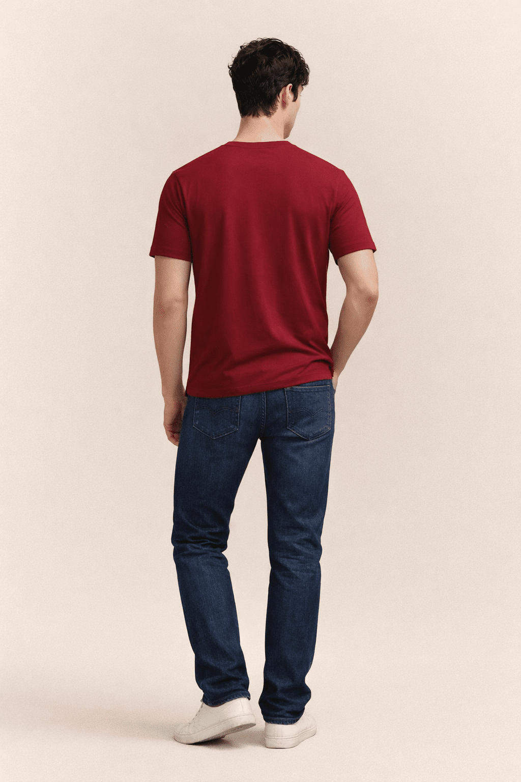 Printed Crew Neck - GIORA100% Super Combed CottonGIORAPrinted Crew NeckSGIORAMaroon100% Super Combed Cotton