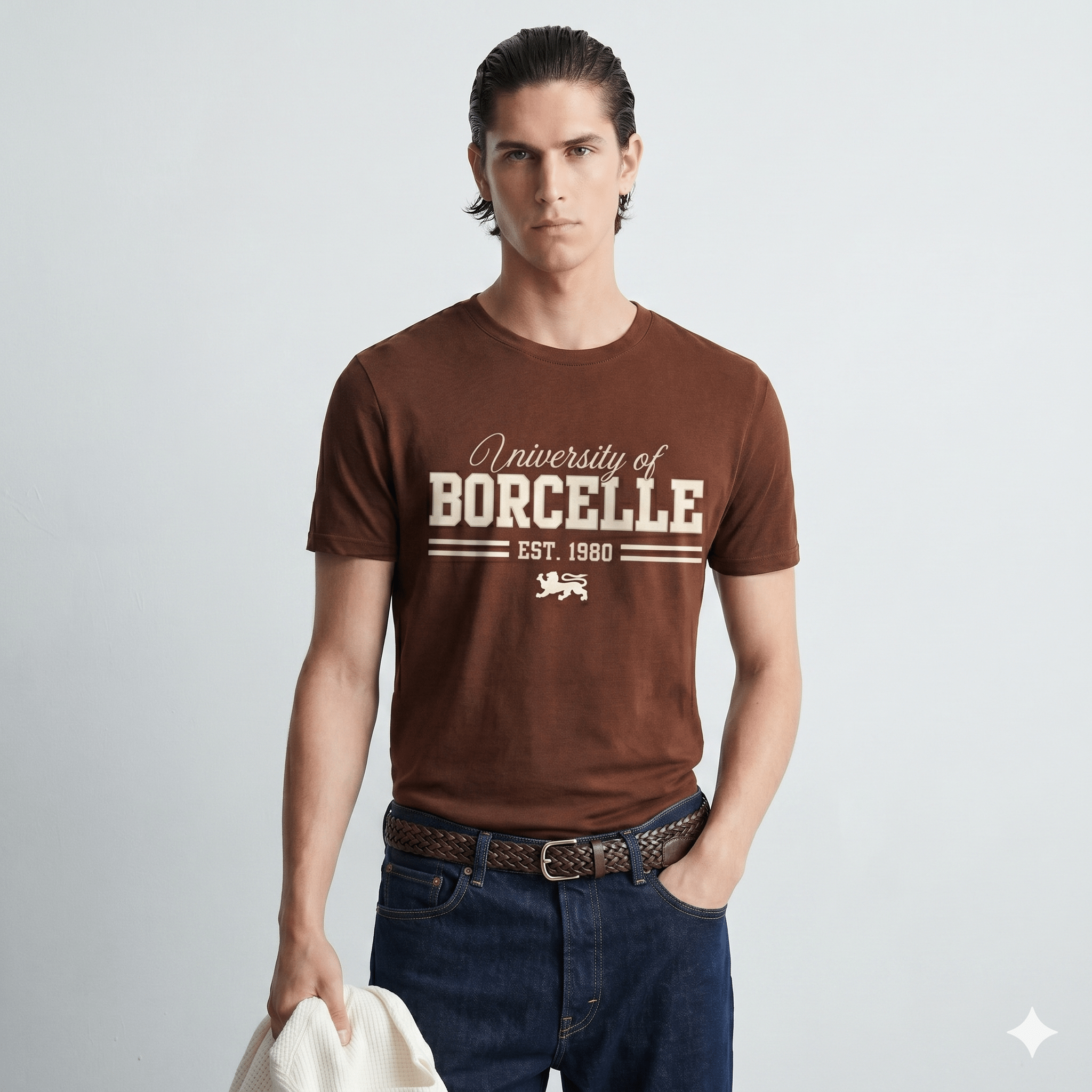 T-Shirt - GIORA100% Super Combed CottonGIORAT-ShirtGI-TS-0004-BR-SCottonGIORABrownS