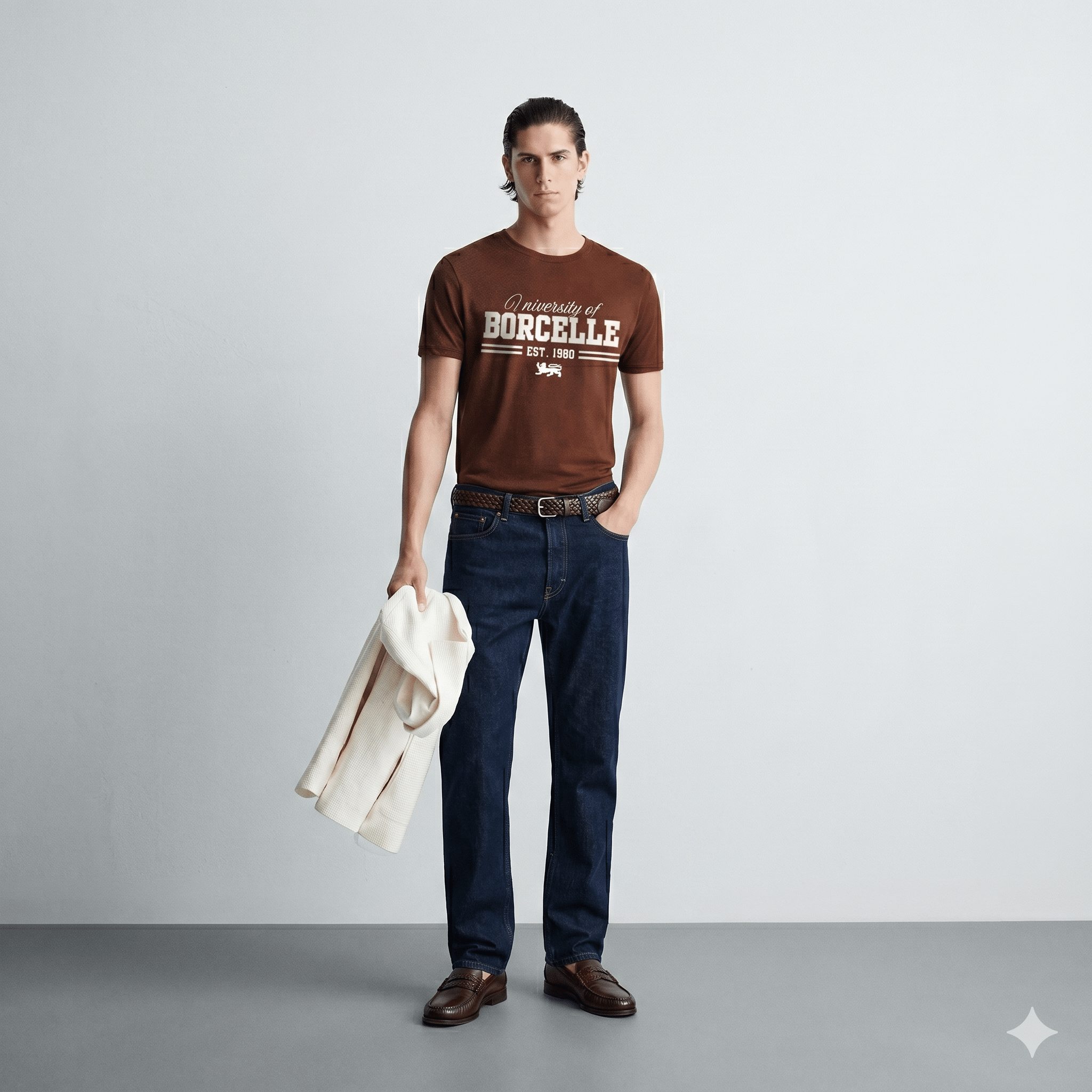 T-Shirt - GIORA100% Super Combed CottonGIORAT-ShirtGI-TS-0004-BR-SCottonGIORABrownS